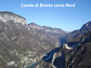 Canale di Brenta - Vista verso Nord